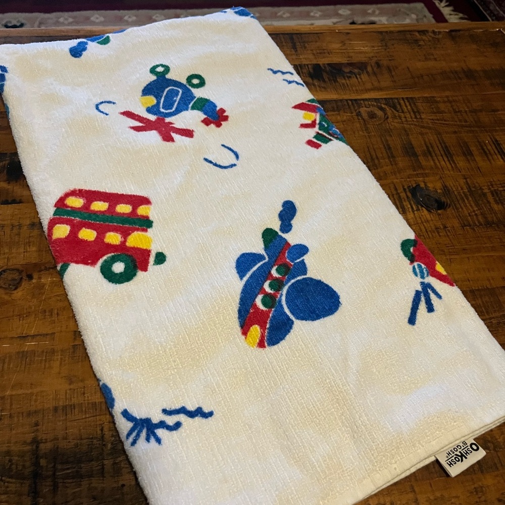 OshKosh B'gosh colorful kid towel/ Firm Price